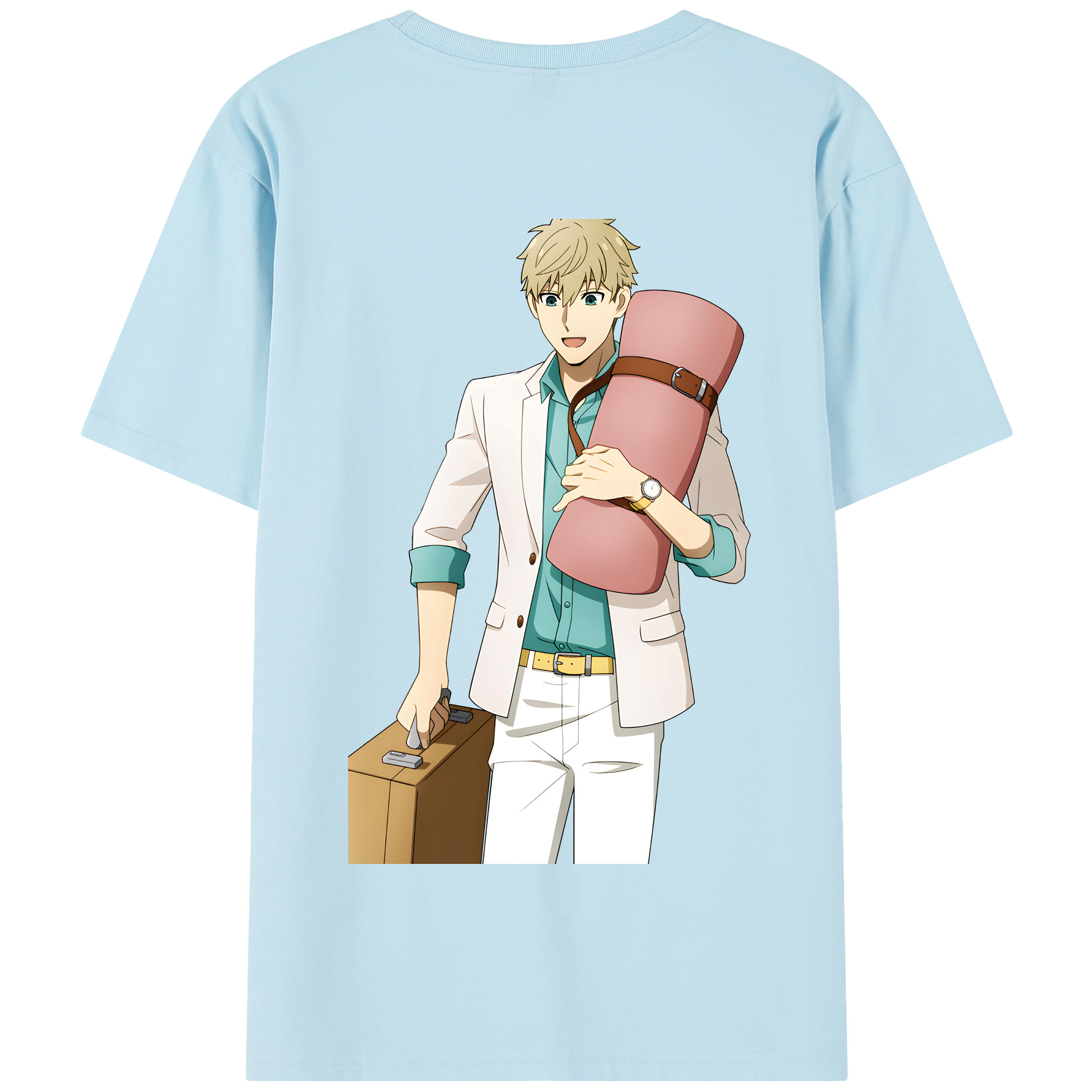 （画像用） SPY×FAMILY间谍家家酒 綿100％半袖Tシャツ（背面プリント）